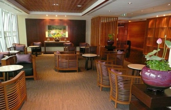 Thai Airways Business Class Spa Lounge
