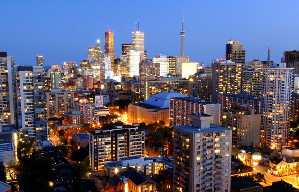 Skyline Toronto Ontario