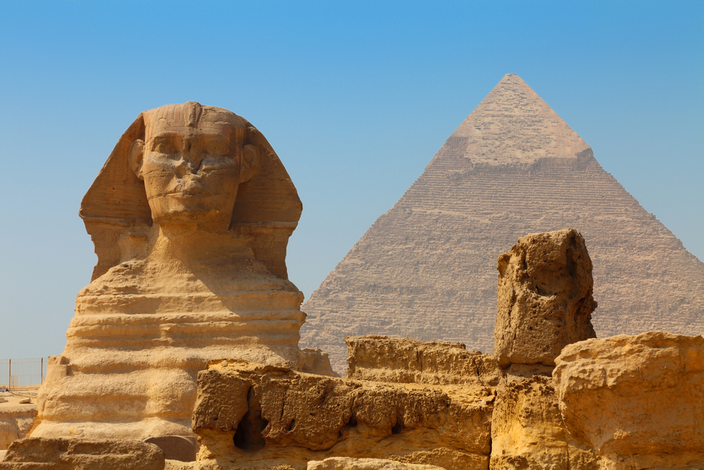 sightseeing sehenswürdigkeiten rund um die welt gizeh ägypten sphinx