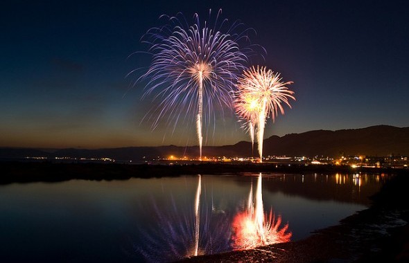 Silvester unter Palmen © puliarf/flickr.com