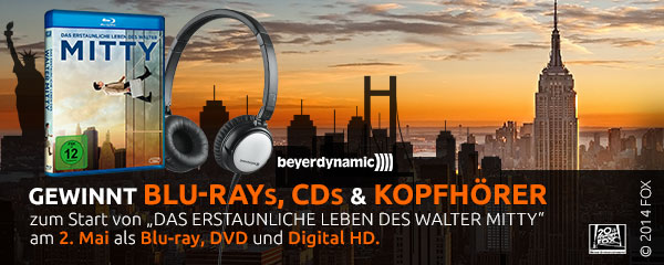 Gewinnspiel Walter Mitty