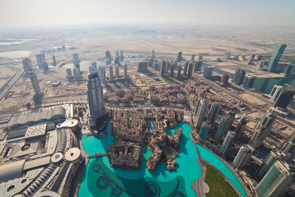 Dubai Blick Burj Khalifa
