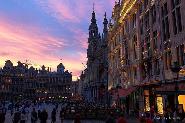 Grand Place Brüssel - Ideen zum Valentinstag / Die romantischten Orte der Welt