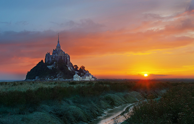 Mont Saint Michel Frankreich - Ideen zum Valentinstag / Die romantischten Orte der Welt