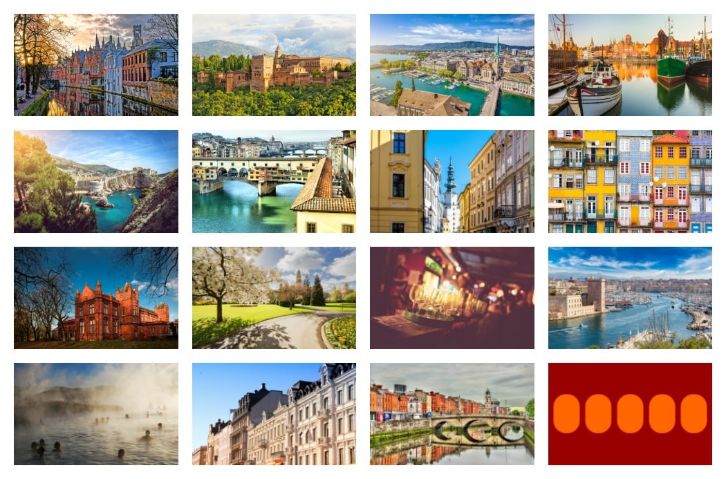 15 schöne Städte in Europa