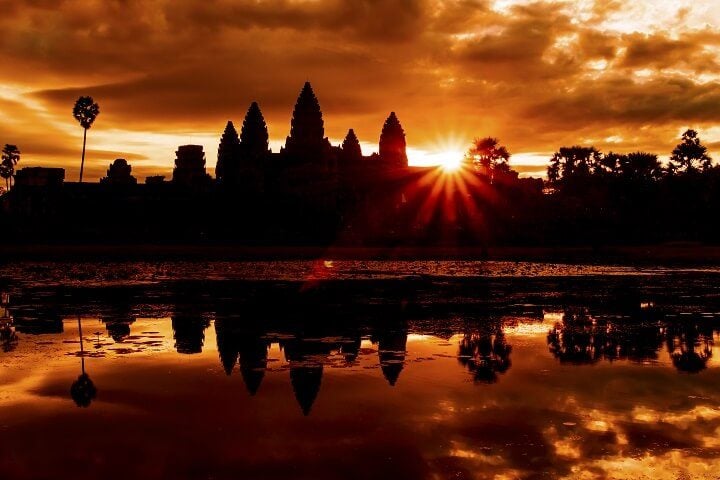 7 Angkor wat - Sonnenuntergänge _Opodo Reiseblog