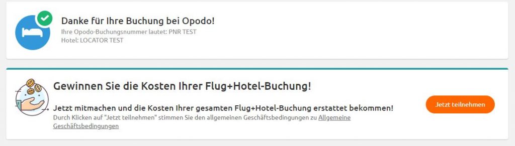 Gewinnspiel Flug + Hotel