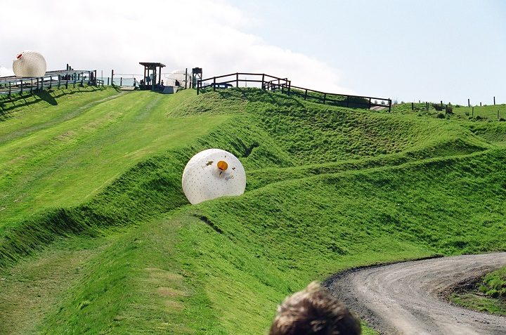 Zorbing Neuseeland