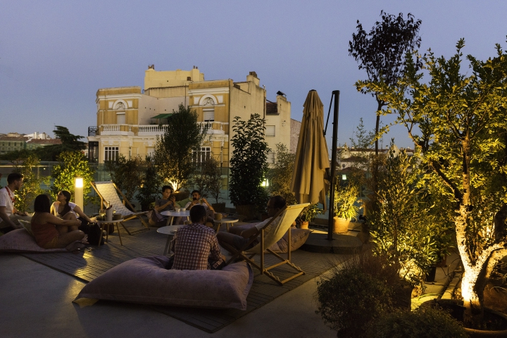 Madrid romantisch, Azotea Forus Barcelo, Rooftop Bar