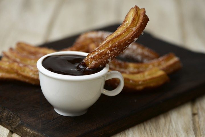 Madrid, chocolate con churros