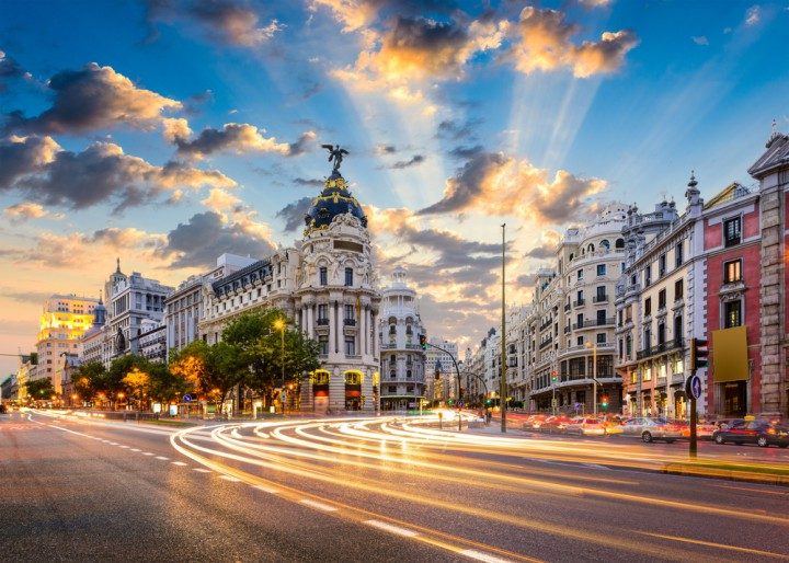 Gran via madrid