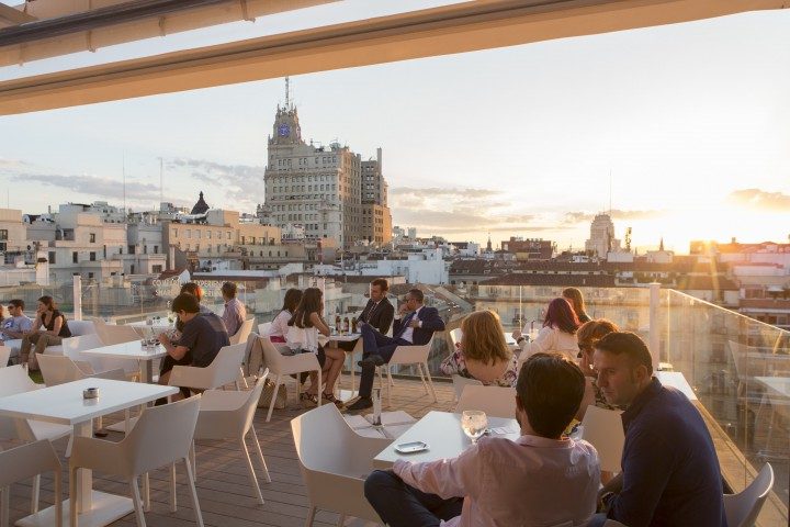 die besten rooftop bars in madrid