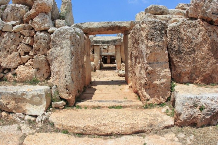 Ħaġar Qim & Mnajdra Tempel, malta