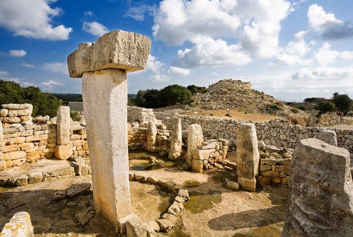 Menorca Urlaub, Torralba d'en Salord, archäologische Stätte auf Menorca