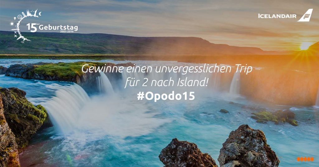 Island Gewinnspiel, Travel Pics Gewinnspiel, Opodo Gewinnspiel