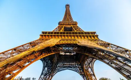 Eiffel tower in Paris france