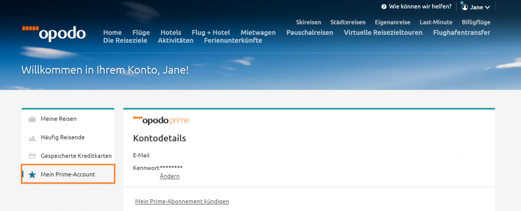 Opodo Prime Mitgliedschaft kündigen | Opodo Blog