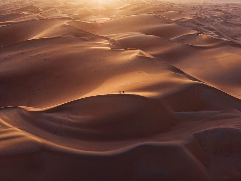 Rub al-Chali Wüste Abu Dhabi, Leere Viertel, Dünen