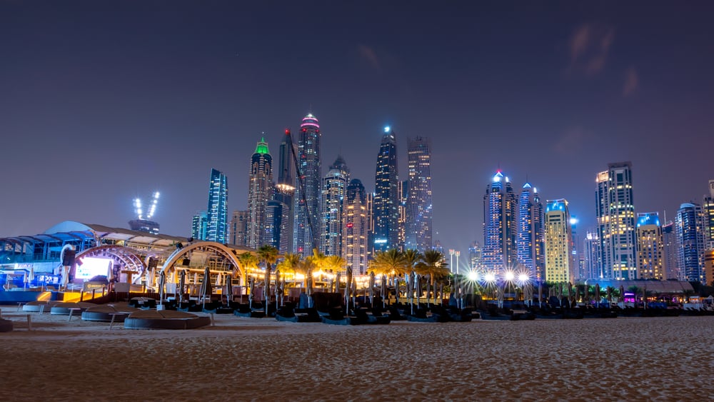Lichter in Dubai