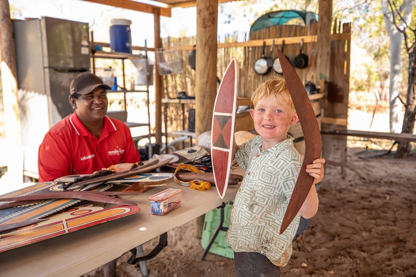Bumerang, Australien, Handwerk