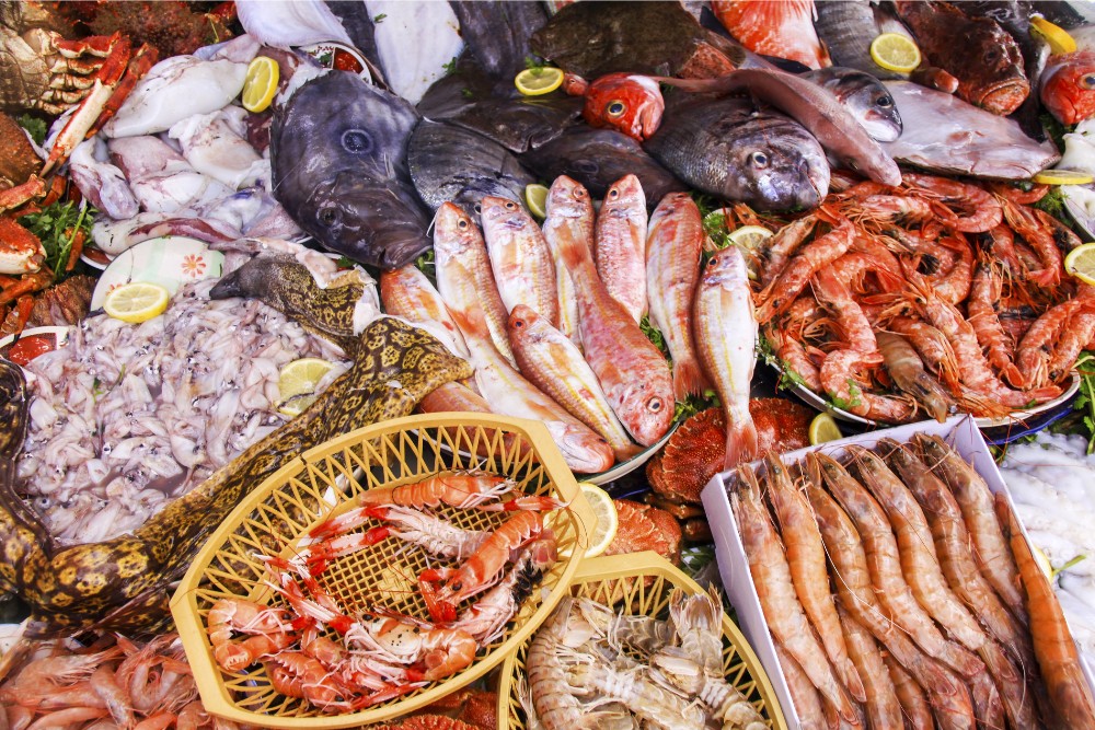 Fischmarkt, Essaouira, Marokko