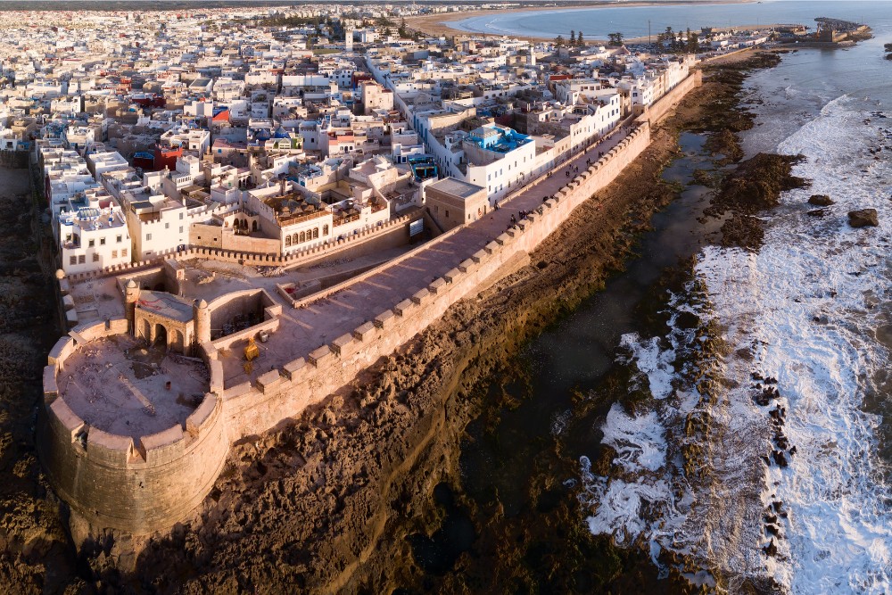 Skala de la Ville, Essaouira, Marokko