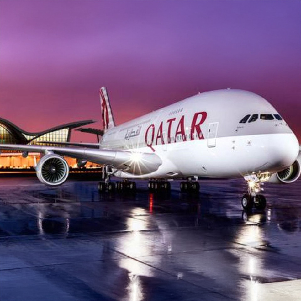 Buchen Sie Direktflüge mit Qatar Airways
