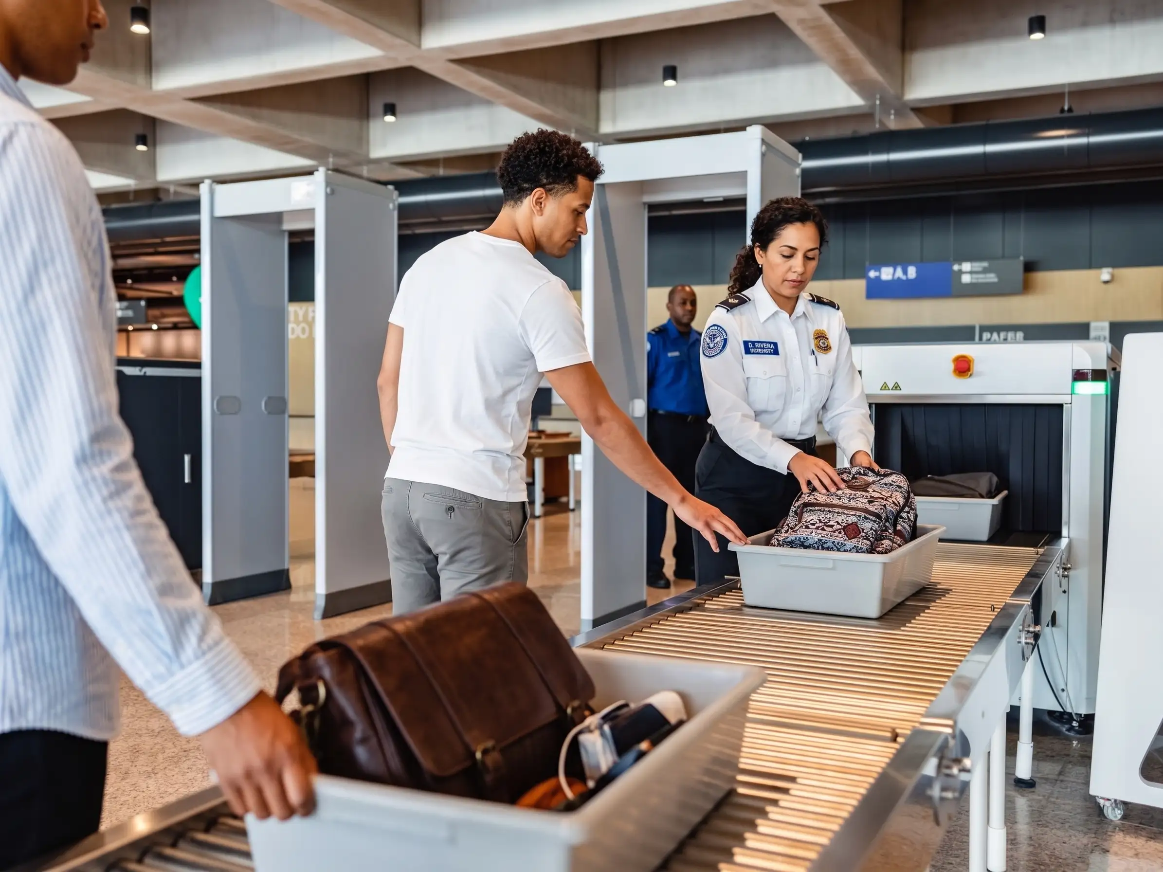 Schneller durch die Sicherheitskontrolle am Flughafen
